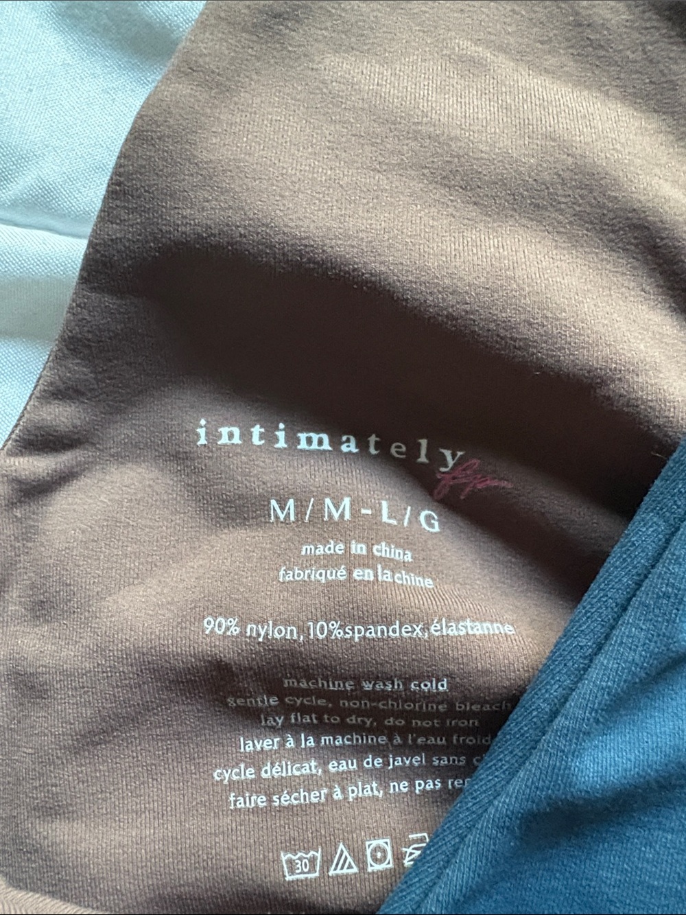 Intimately FP Round Two Twisted Halter Bralette-set of 3(Black, Blue, and Taupe) - Picture 5 of 7